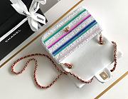 Kitlife Chanel mini classic bag white - 20cm - 5