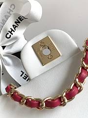 Kitlife Chanel mini classic bag white - 20cm - 2