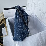 kitlife Chanel 22 shopping bag denim - 35x37x7 cm - 3