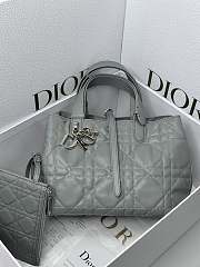 Kitlife Medium Dior Toujours Bag blue - 28×21×19 cm - 1