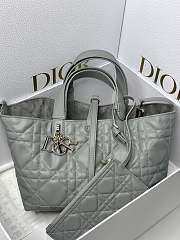 Kitlife Medium Dior Toujours Bag blue - 28×21×19 cm - 6