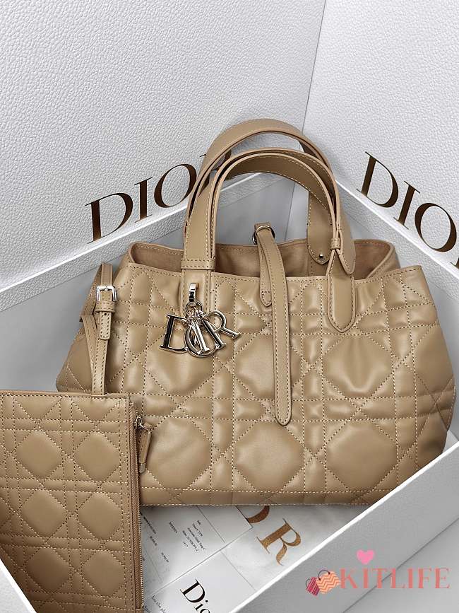 Kitlife Medium Dior Toujours Bag brown - 28×21×19 cm - 1