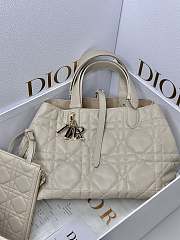 Kitlife Medium Dior Toujours Bag beige - 28×21×19 cm - 1