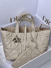 Kitlife Medium Dior Toujours Bag beige - 28×21×19 cm - 3
