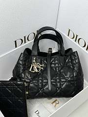 Kitlife Medium Dior Toujours Bag Black - 28×21×19 cm - 1