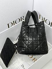 Kitlife Medium Dior Toujours Bag Black - 28×21×19 cm - 6