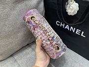 Kitlife Chanel handbag snakeskin material Pink - 20cm - 6