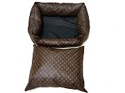 Lousi Vuitton Pet Square Pillow brown - 2