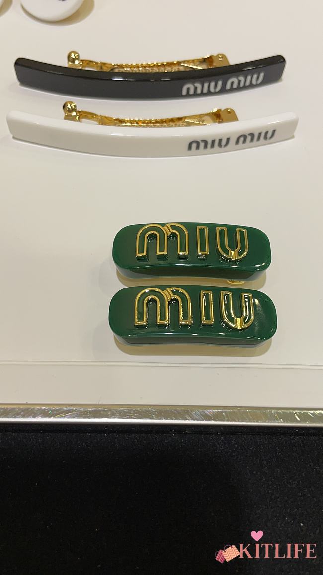 Kitlife MiuMiu Hair accessories green - 1