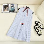  kitlife Thombrowne WOMEN STRIPED COTTON-SEERSUCKER MINIDRESS - 3