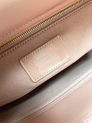 Kitlife Lady Dior Bag Powder Pink Patent Cannage Calfskin - 24x20x11cm - 4