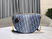 Kitlife Dior Denim D Oblique Callisto bag - 20 x 14 x 4 cm - 1