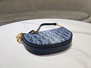 Kitlife Dior Denim D Oblique Callisto bag - 20 x 14 x 4 cm - 5