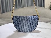 Kitlife Dior Denim D Oblique Callisto bag - 20 x 14 x 4 cm - 4