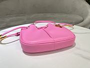 kitlife Medium Dior Nolita Bag Pink Macrocannage Lambskin - 27 x 25 x 5 cm - 2