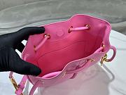 kitlife Medium Dior Nolita Bag Pink Macrocannage Lambskin - 27 x 25 x 5 cm - 3