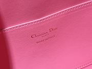 kitlife Medium Dior Nolita Bag Pink Macrocannage Lambskin - 27 x 25 x 5 cm - 5