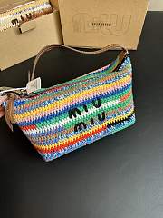 kitlife MiuMiu Crochet pouch Multicolored bag - 18.5x14x10cm - 1