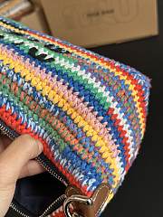 kitlife MiuMiu Crochet pouch Multicolored bag - 18.5x14x10cm - 6