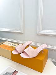 kitlife Lousi Vuitotn Neo Revival Mule rose - 5.5cm - 1