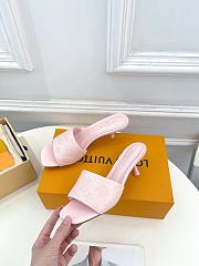 kitlife Lousi Vuitotn Neo Revival Mule rose - 5.5cm - 3