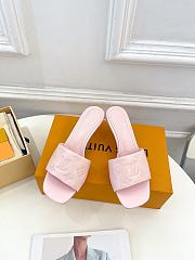 kitlife Lousi Vuitotn Neo Revival Mule rose - 5.5cm - 2