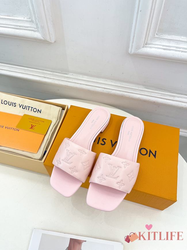 kitlife Lousi Vuitotn Neo Revival Mule rose - 1