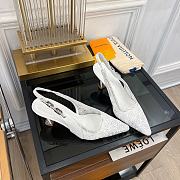LV Sparkle Slingback Pump white 6.5cm - 3