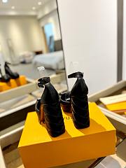 kitlife Lousi Vuitton Shake Platform Pump 9.5cm Black  - 5