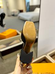 kitlife Lousi Vuitton Shake Platform Pump 9.5cm Black  - 2