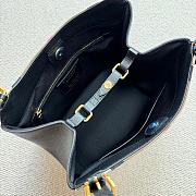 Kitlife Burberry Shoulder Bag Black - 25.5x26x18 cm - 5