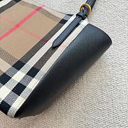 Kitlife Burberry Shoulder Bag Black - 25.5x26x18 cm - 3