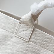 kitlife Gucci Canvas tote bag white - 40x38x17 cm - 5