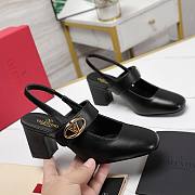 Kitlife VALENTINO GARAVANI VLogo Black Locker Mary-Jane Locker Pumps 6cm - 6