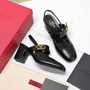 Kitlife VALENTINO GARAVANI VLogo Black Locker Mary-Jane Locker Pumps 6cm - 3