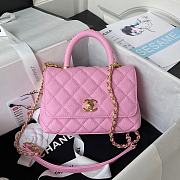 Kitlife Chanel Coco Handle Gold Hardware Pink- 23cm - 1