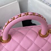 Kitlife Chanel Coco Handle Gold Hardware Pink- 23cm - 6