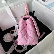 Kitlife Chanel Coco Handle Gold Hardware Pink- 23cm - 5