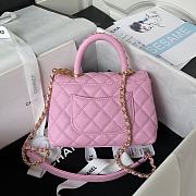 Kitlife Chanel Coco Handle Gold Hardware Pink- 23cm - 2