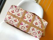 Kitlife Louis Vuitton Keepall Bandoulière 45 Coral bag -  M11251 - 45 x 27 x 20 cm - 5