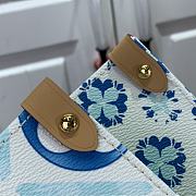 Kitlife Lousi vuitton OnTheGo MM Lagoon Blue bag - M11262 - 35 x 27 x 14 cm - 5