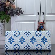 Kitlife Lousi vuitton OnTheGo MM Lagoon Blue bag - M11262 - 35 x 27 x 14 cm - 4