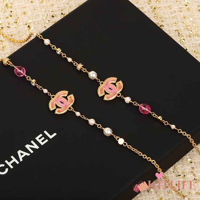 kitlife Chanel Long Necklace gold - 1