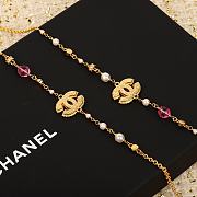 kitlife Chanel Long Necklace gold - 4