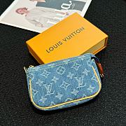 kitlife Lousi Vuitotn Blue Coin Purse 16×3×10 cm - 4