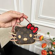 kitlife Louis Vuitton & Hello Kitty Purse brown - 10×8×4cm - 4