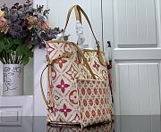 kitlife Louis Vuitton Neverfull MM Coral bag - M25317- 31 x 28 x 14 cm - 3