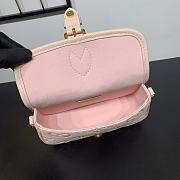 Kitlife Louis Vuitton Diane mini pink bag - M83566 - 19 x 10.5 x 6 cm - 3