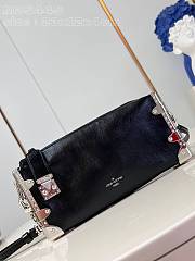 kitlife Louis Vuitton S-lock black Slim Trunk bag - M25445 - 23 x 12 x 4 cm - 6