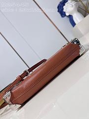 kitlife Louis Vuitton S-lock brown Slim Trunk bag - M25445 - 23 x 12 x 4 cm - 3